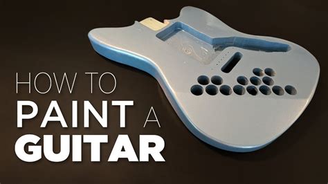 How to Paint an Electric Guitar: A Symphony of Colors and Chaos