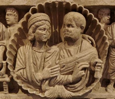   Le Sarcophage de la Sainte-Trinité : Un Trésor Franc de l'Antiquité Tardve Dépeignant des Scènes Émouvantes et Mystérieuses!